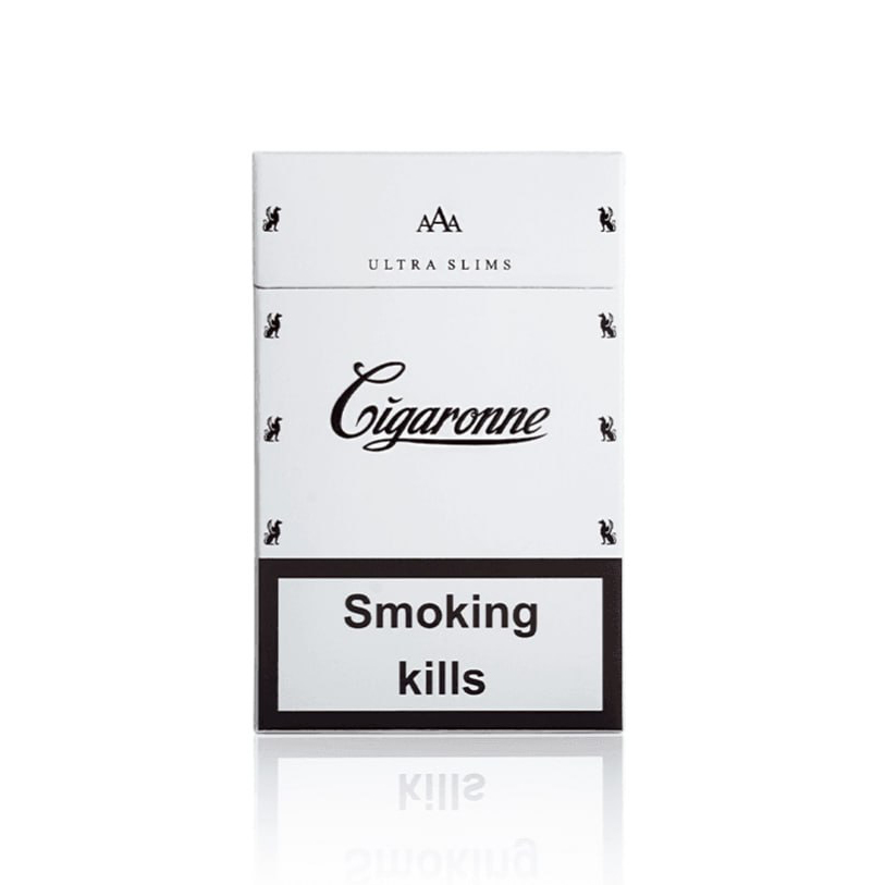 Cigaronne Ultra Slims White - FLUX AUD