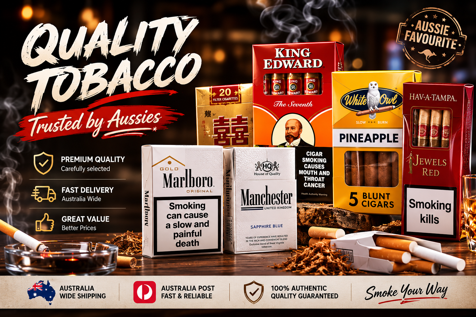 Premium Cigars - FLUX AUD